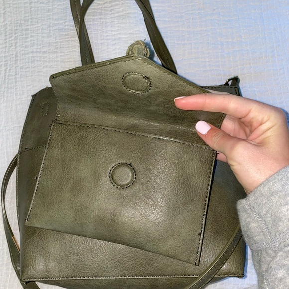 Anthropologie green leather purse - Picture 12 of 16